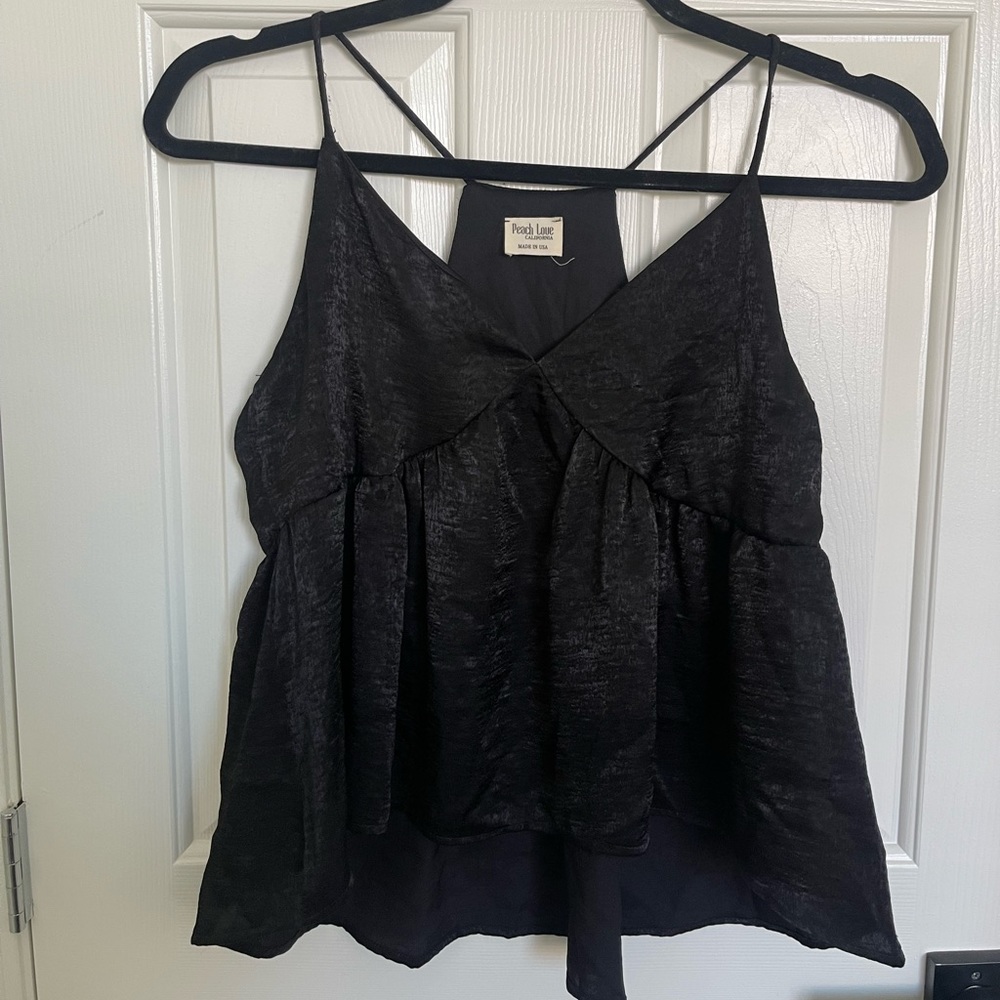 Black camisole